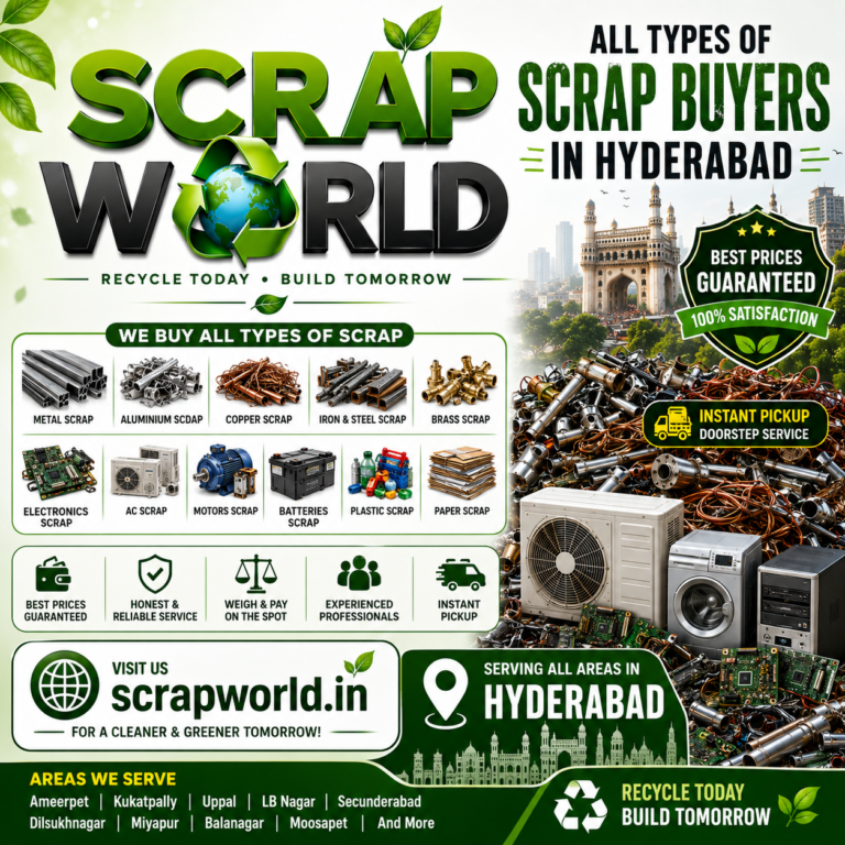 all types of scrap buyers